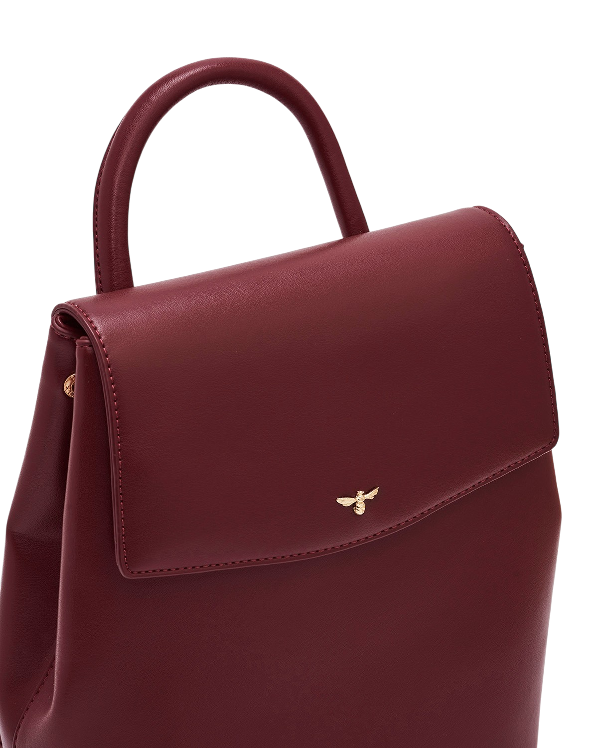 Laura Small Backpack in Burgundy