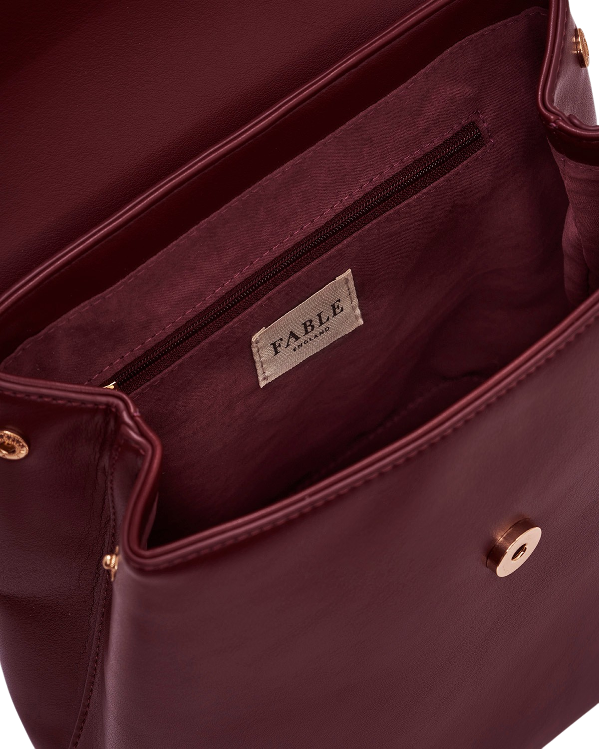 Laura Small Backpack in Burgundy