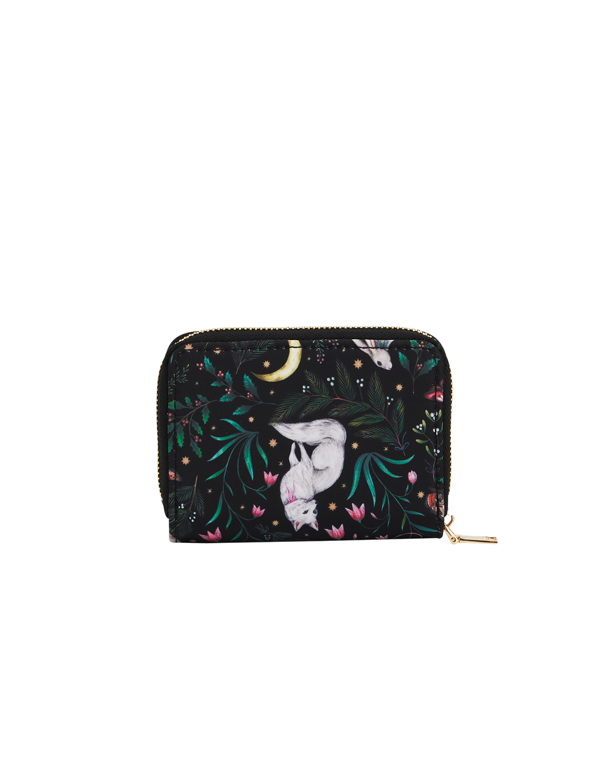 Niva Print Small Purse in Green