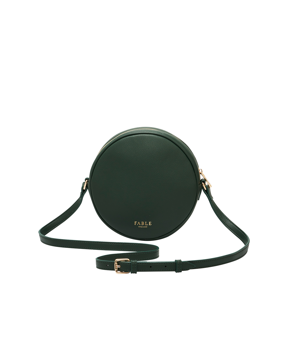 Chloe Circle Bag in Forest Green