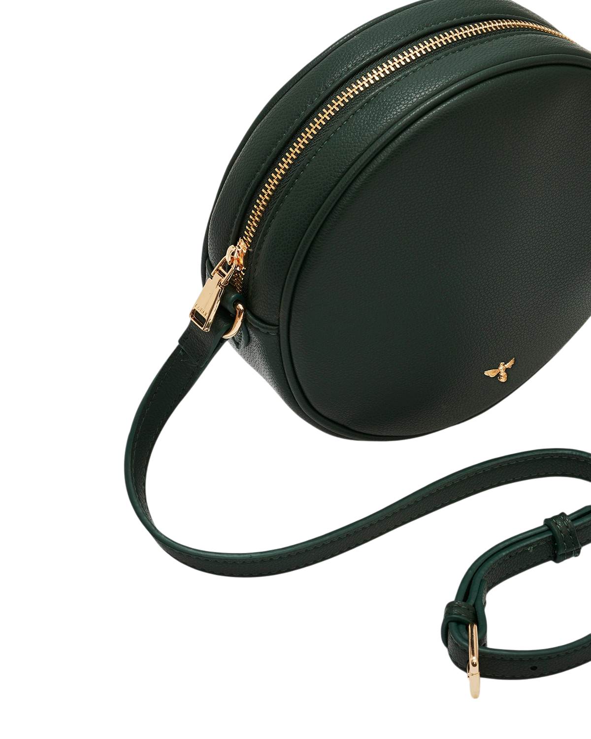 Chloe Circle Bag in Forest Green