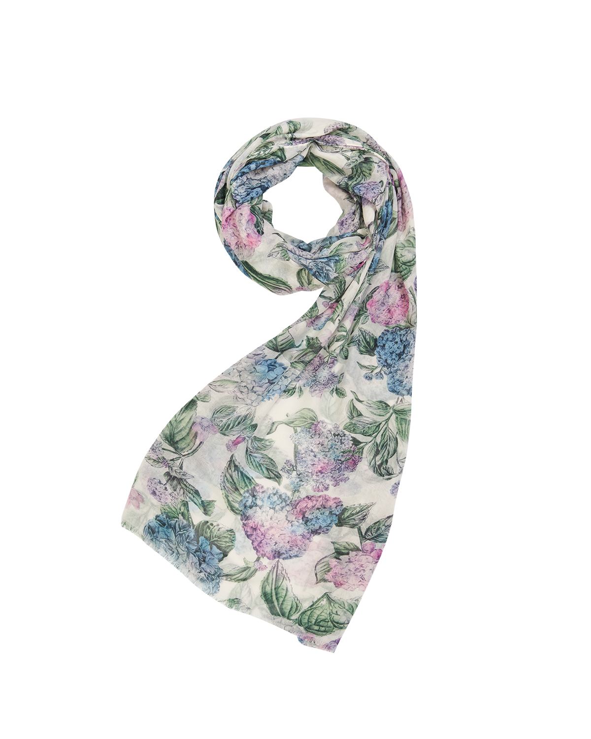 Hydrangea Light Weight Scarf