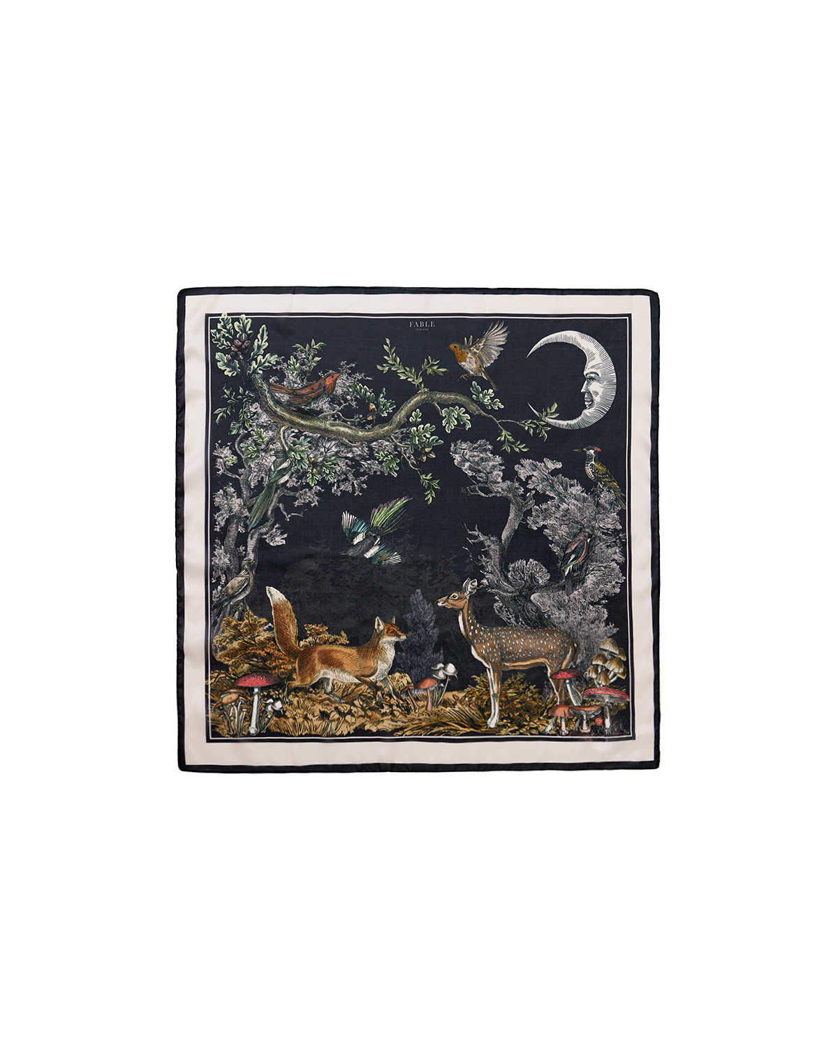 Nights Tale Narrative Square Scarf