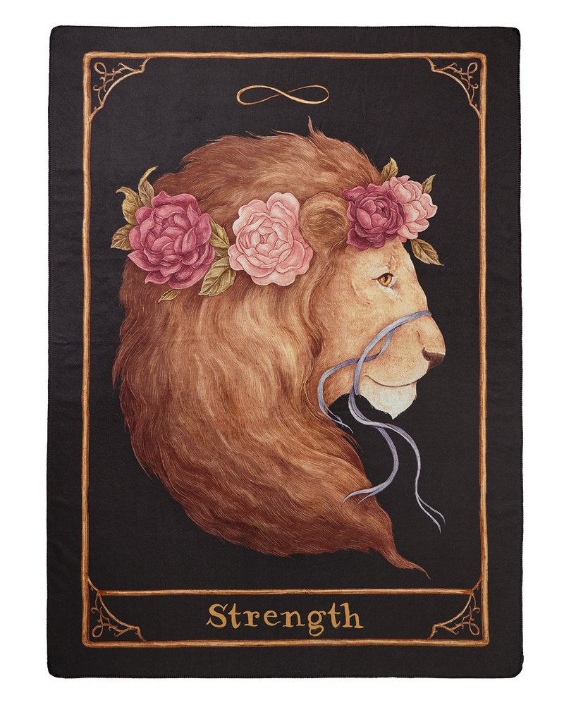 Strength' Tarot Tales Blanket Scarf - Jessica Roux Collaboration