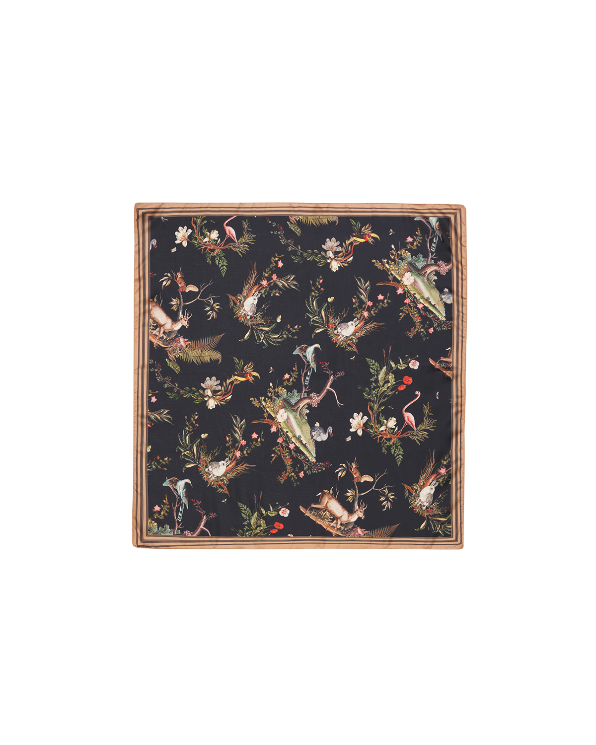 Wonderland Toile Square Scarf