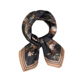 Wonderland Wash Bag & Wonderland Toile Square Scarf Set