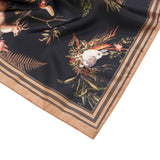 Wonderland Wash Bag & Wonderland Toile Square Scarf Set