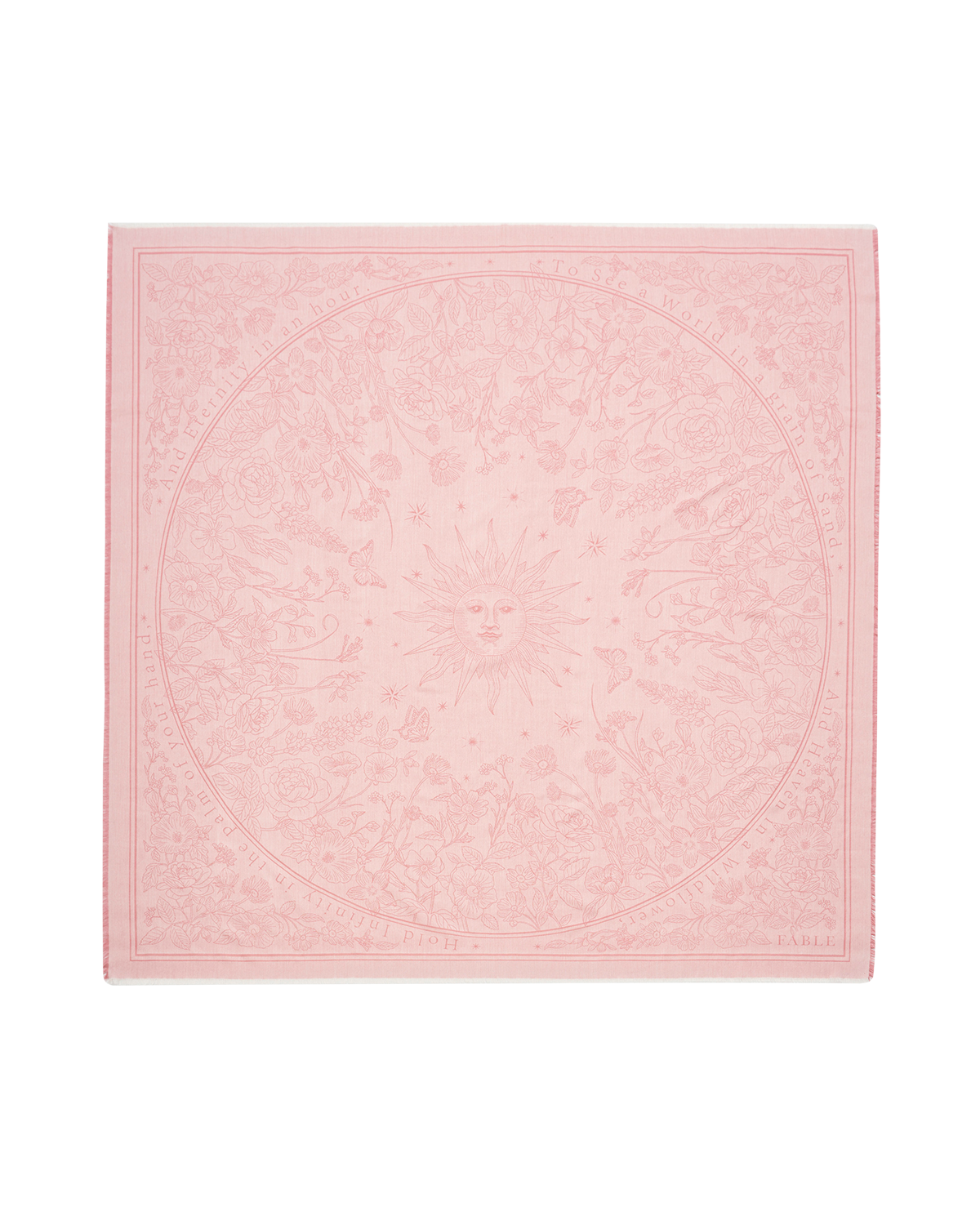 Pink Tale Of Innocence Square Scarf