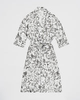 Tree of Life Monochrome Long Kimono
