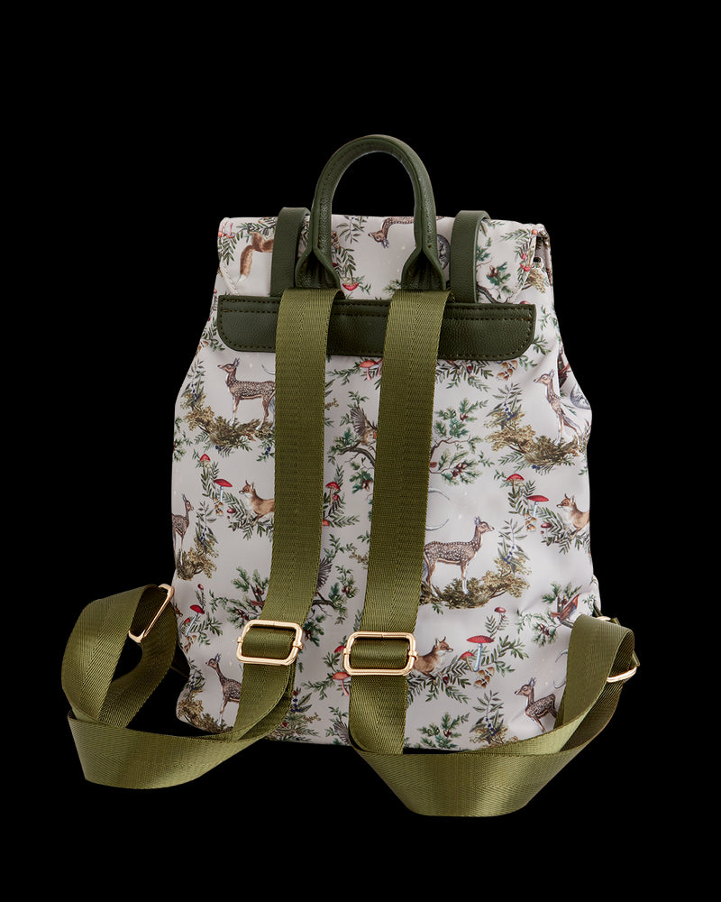 A Night's Tale Woodland Mini Backpack Crystal Grey