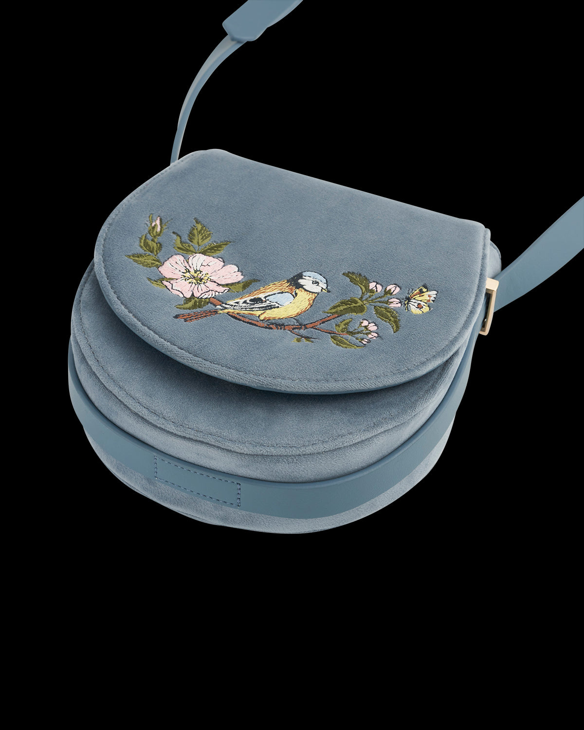 Blue Tit Saddle Bag