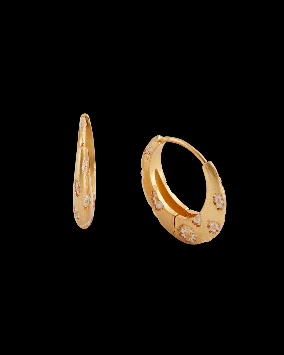 Pendientes Aro Margaritas