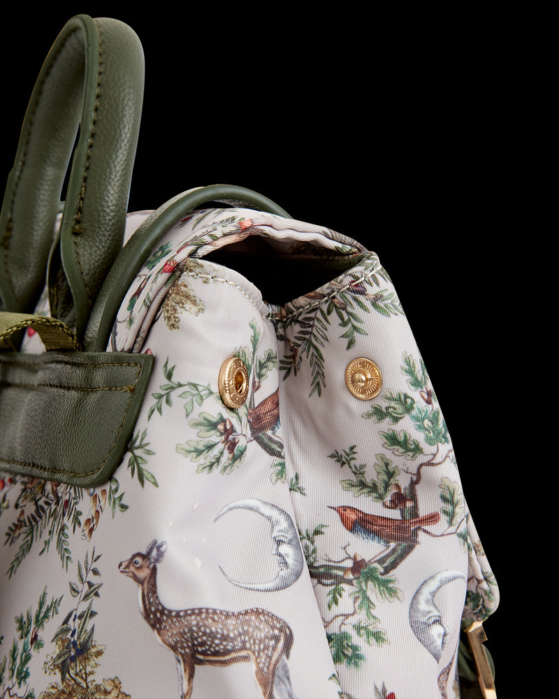 A Night's Tale Woodland Mini Backpack Crystal Grey