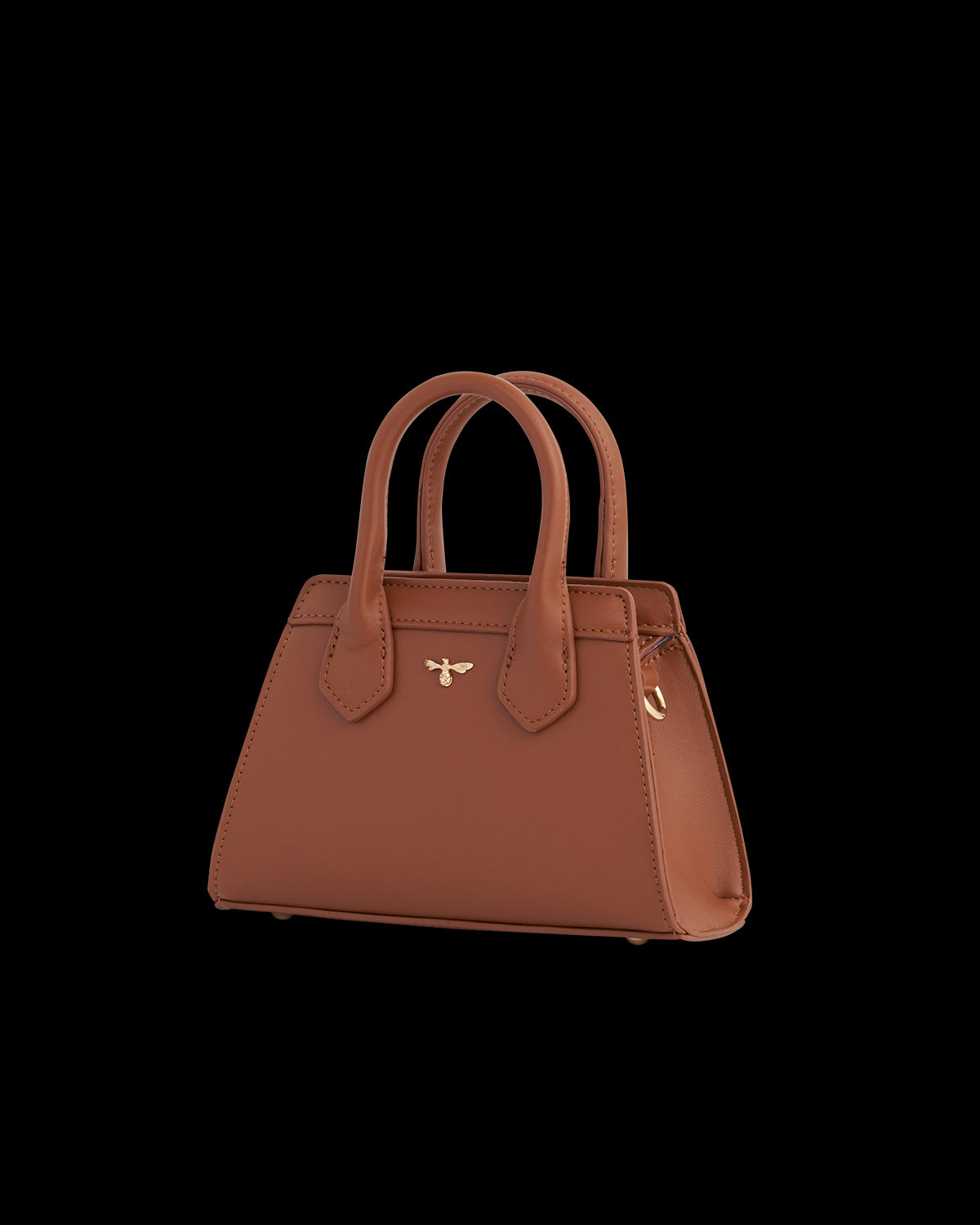 Deco Blooms Mini Tan Tote