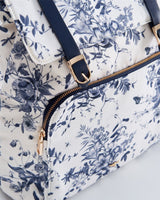 Fable England UK Handbag Martha Large Backpack Blooming Blue