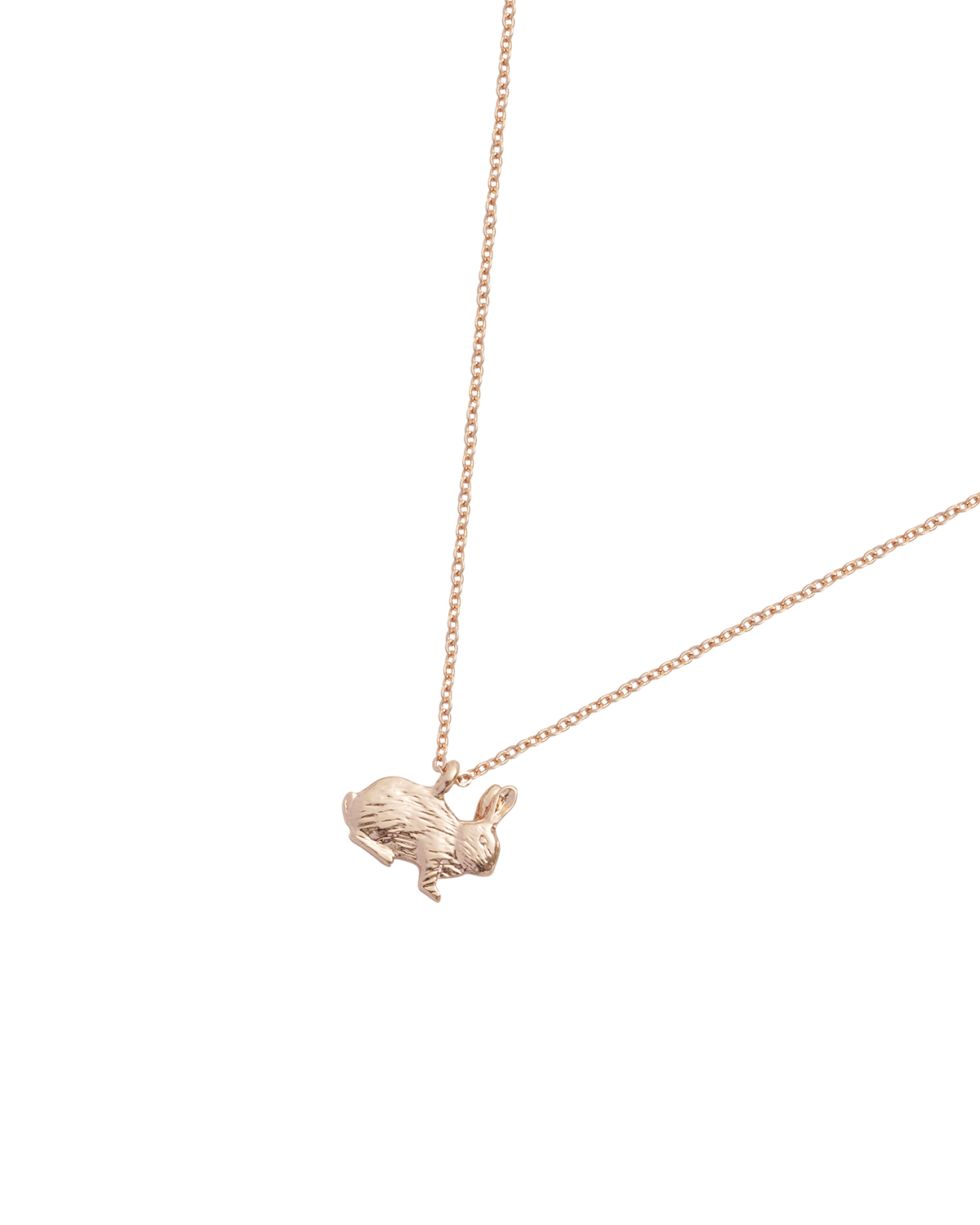 Enamel Rabbit Short Necklace