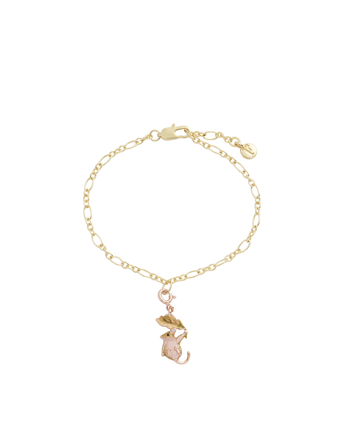 Pulsera Cadena Colector Lirón Esmaltado