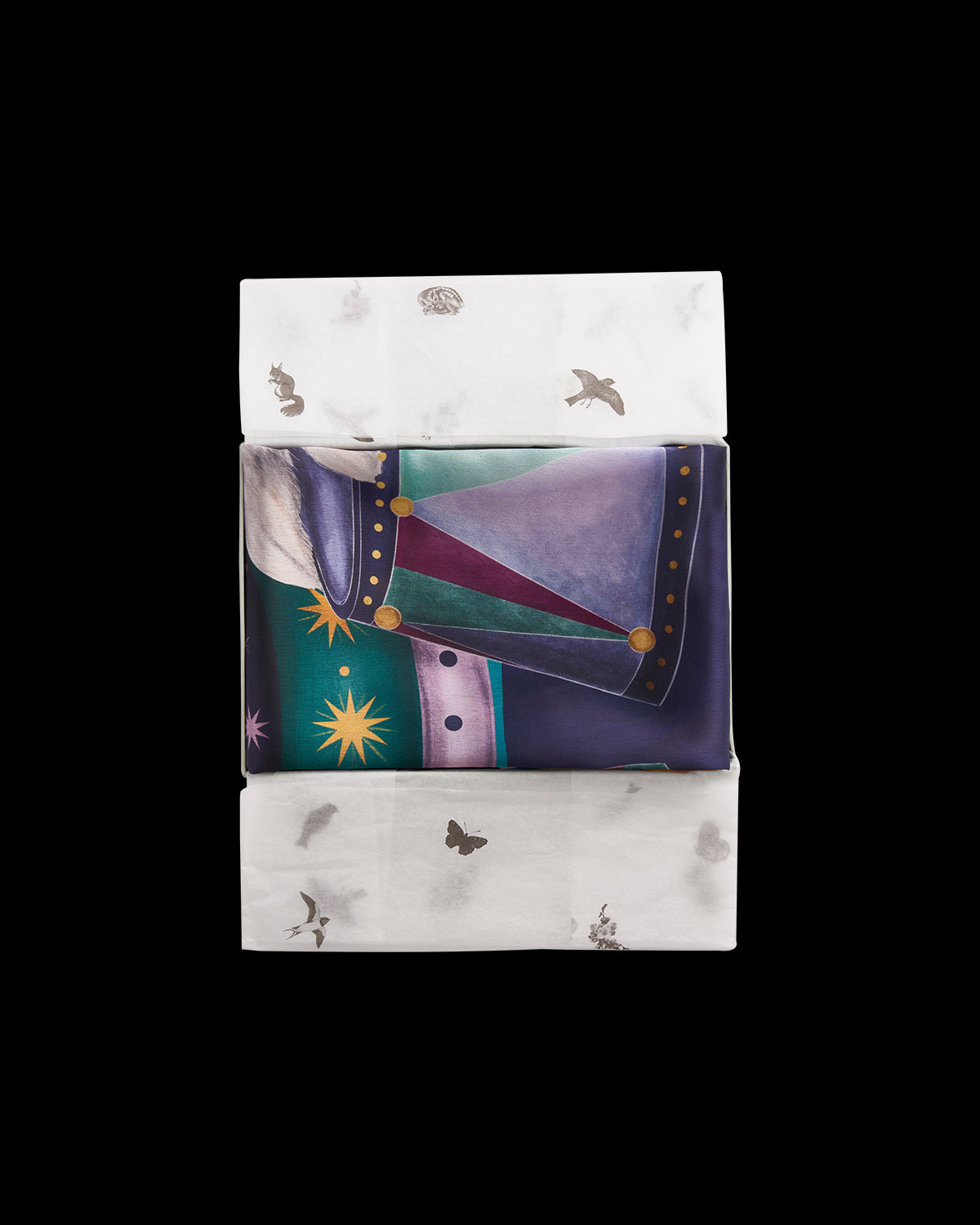 Foulard in Seta Catherine Rowe Pet Portraits Doodle