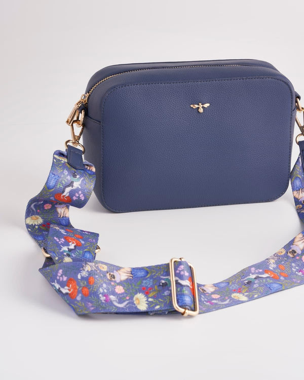 Catherine Rowe Pet Portraits Navy Blue Camera Bag