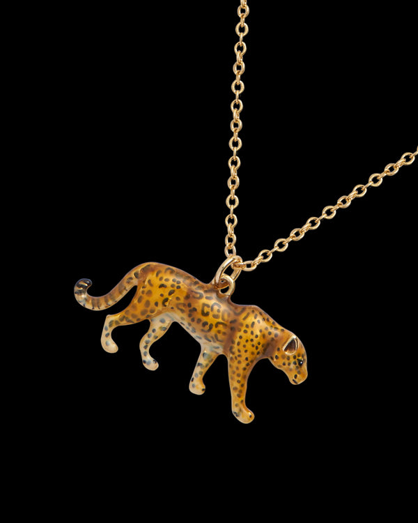 Leopard Pendant Necklace
