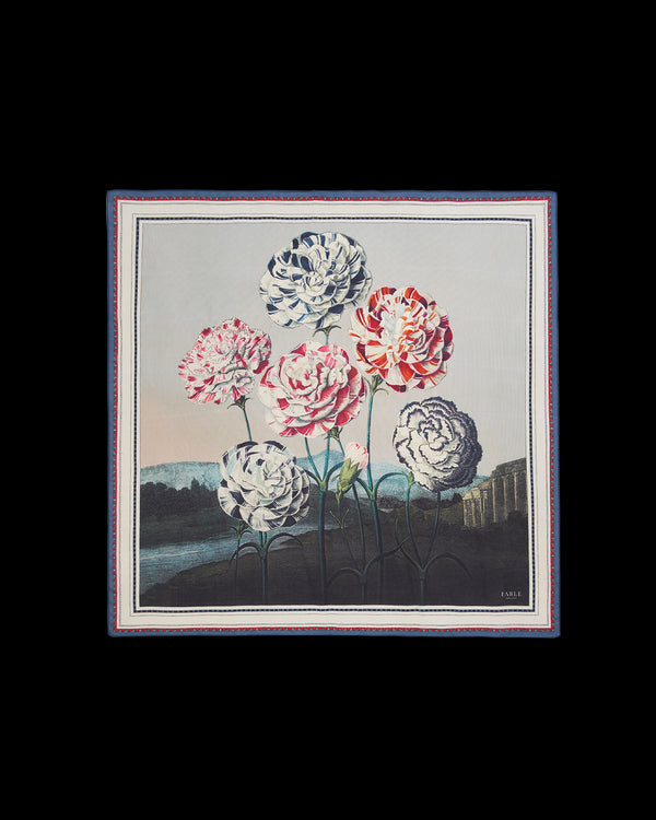 Carnations Large Square Scarf