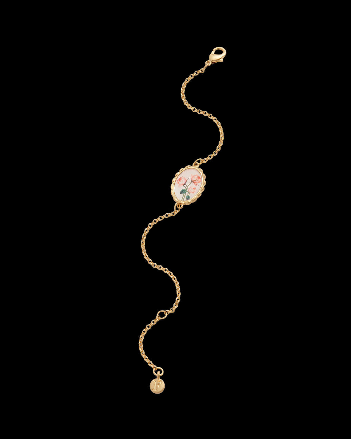 Framed Roses Bracelet
