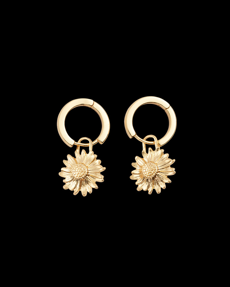 Daisy Huggie Earrings