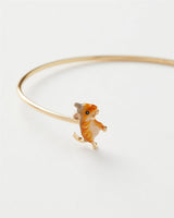 Enamel Vole Bangle