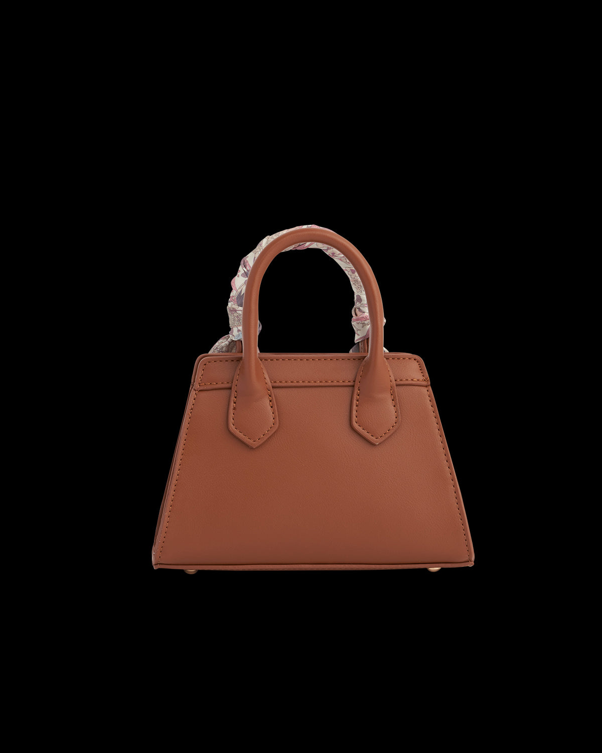 Deco Blooms Mini Tan Tote | Fable England