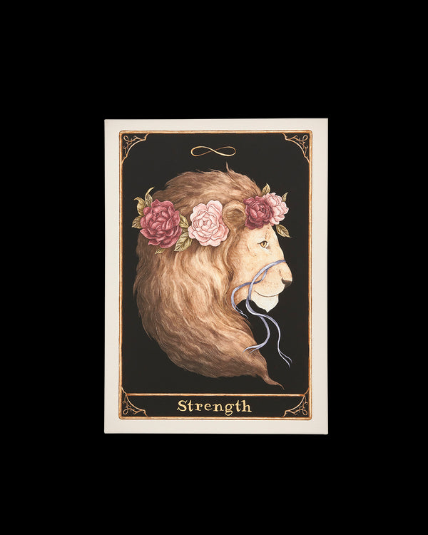Tarot Tales A4 Art Print Strength