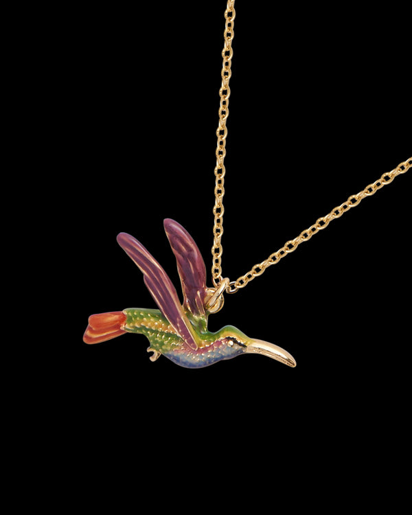 Hummingbird Pendant Necklace