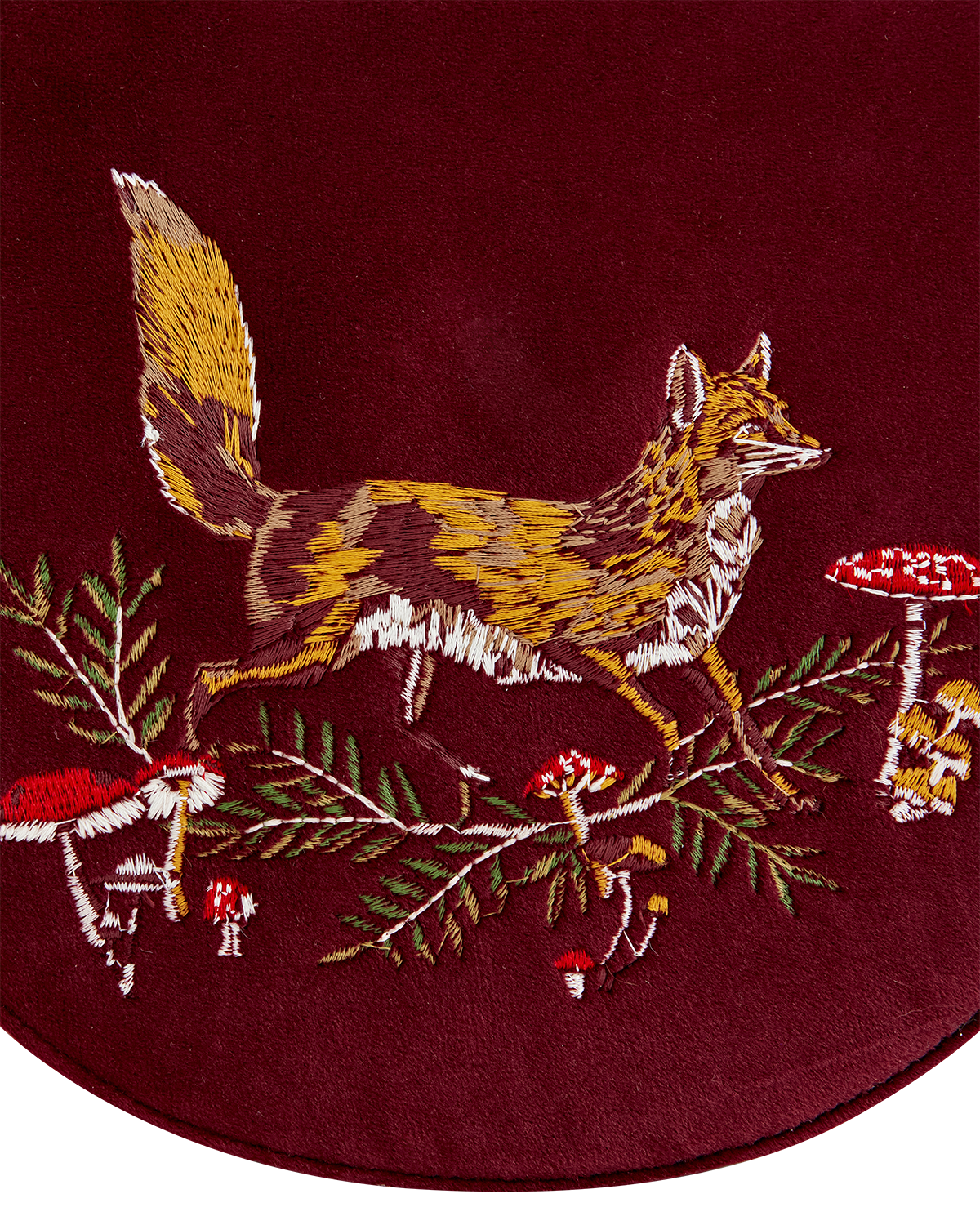 Fox & Mushroom Saddle Bag | Fable England