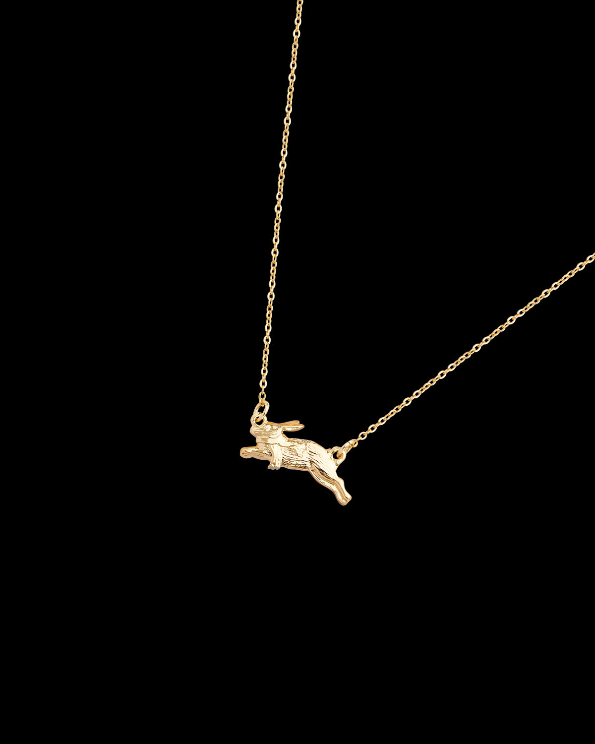 Cosy Bunny Charm Necklace