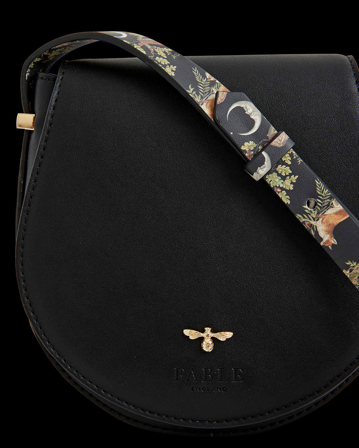 Bolso Saddle A Night's Tale Negro