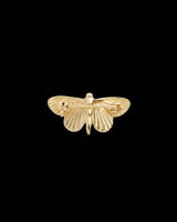 Deco Butterfly Blue Brooch