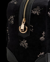 Hepsie Embroidered Bag Black Velvet
