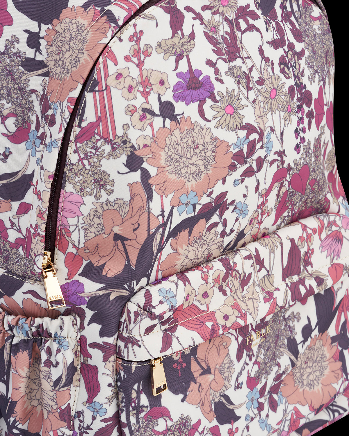 Mochila Deco Blooms Morado