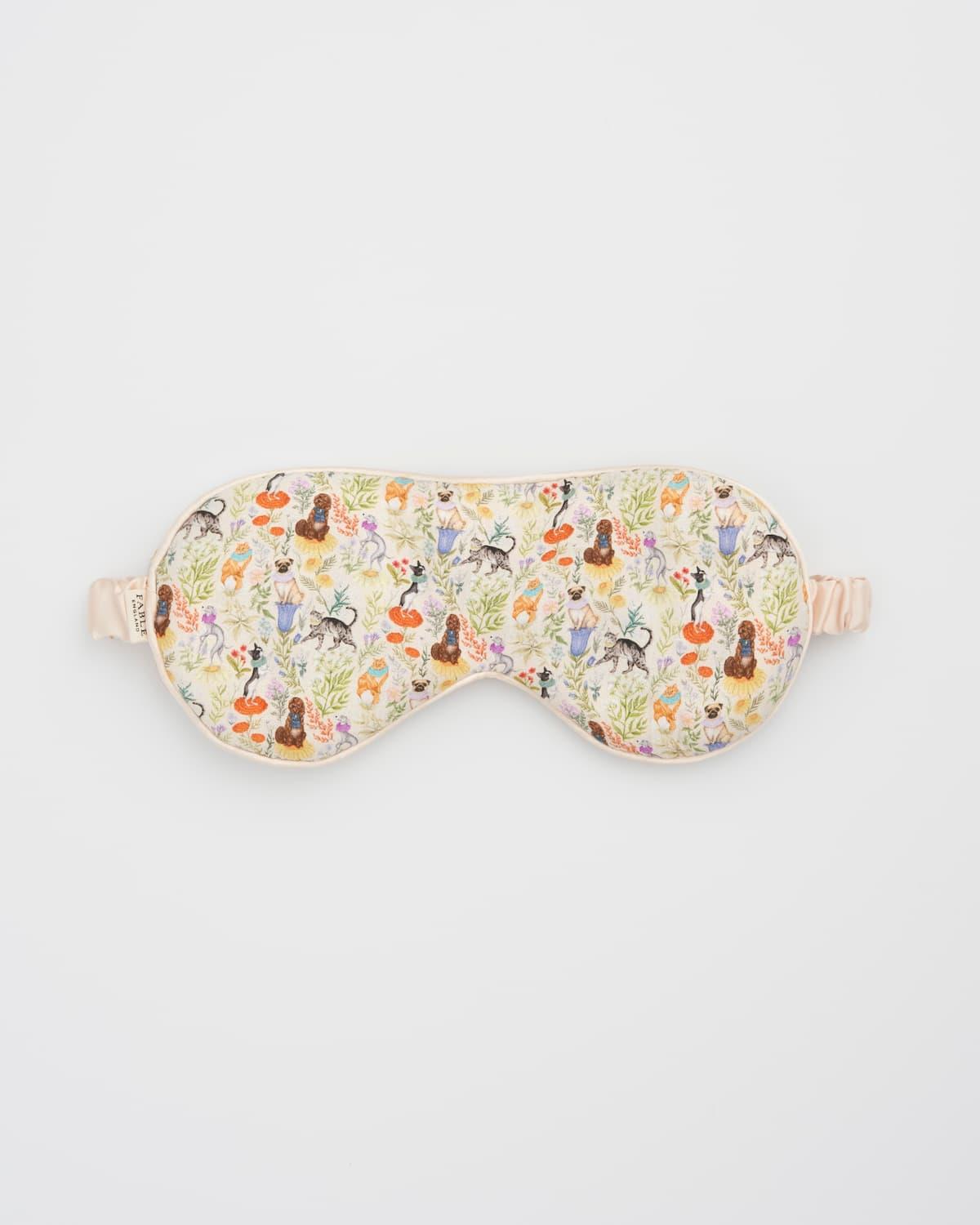 Catherine Rowe Pet Portraits Margarita Sleep Mask