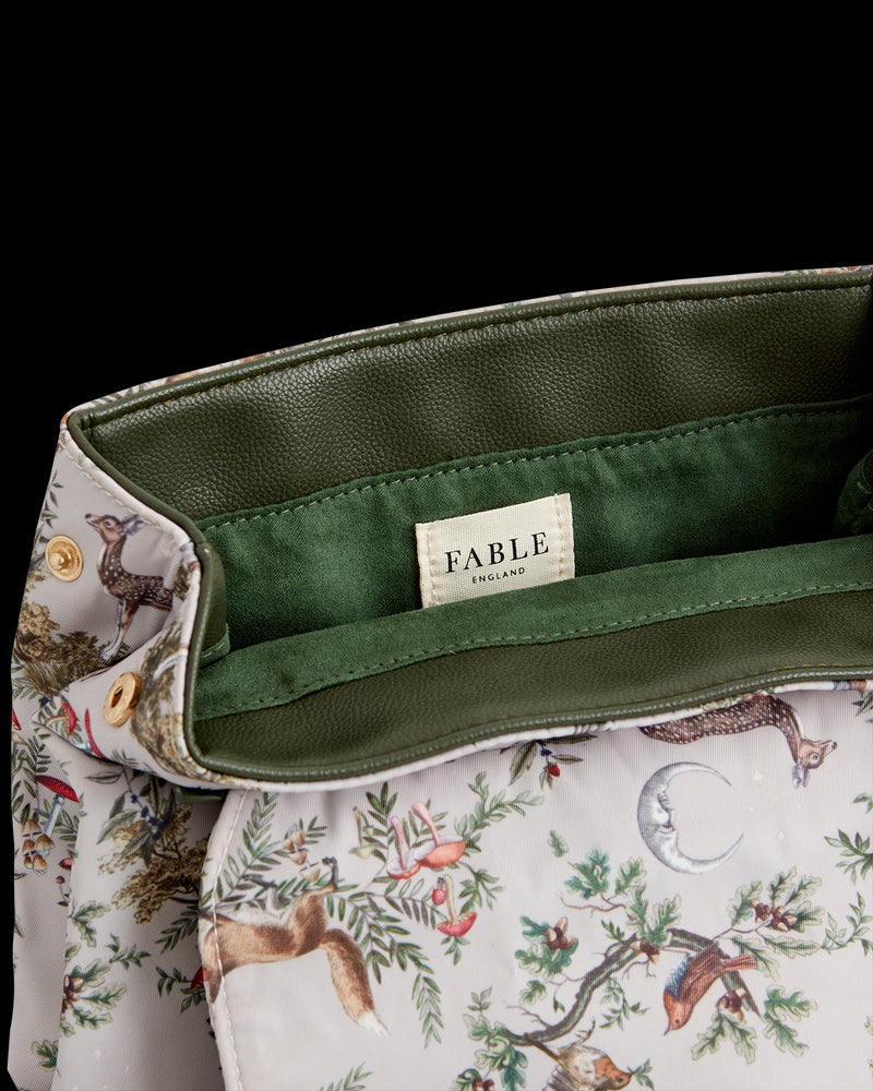 A Night's Tale Woodland Mini Backpack Crystal Grey