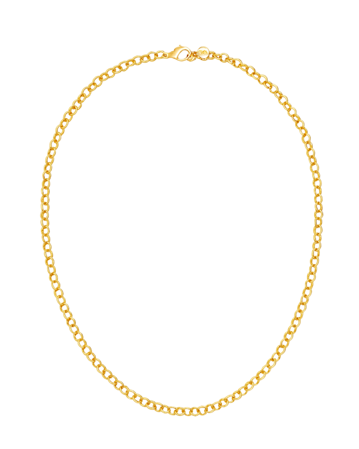 Plain Chain Charm Necklace