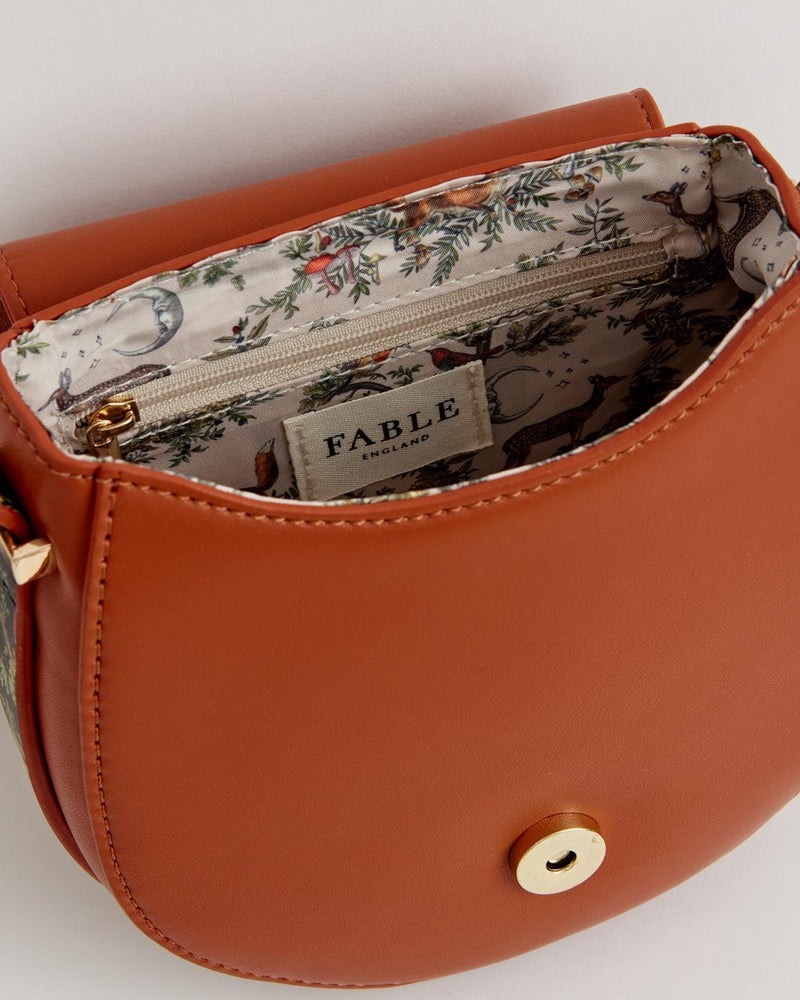 A Night's Tale Saddle Bag Tan by Fable England