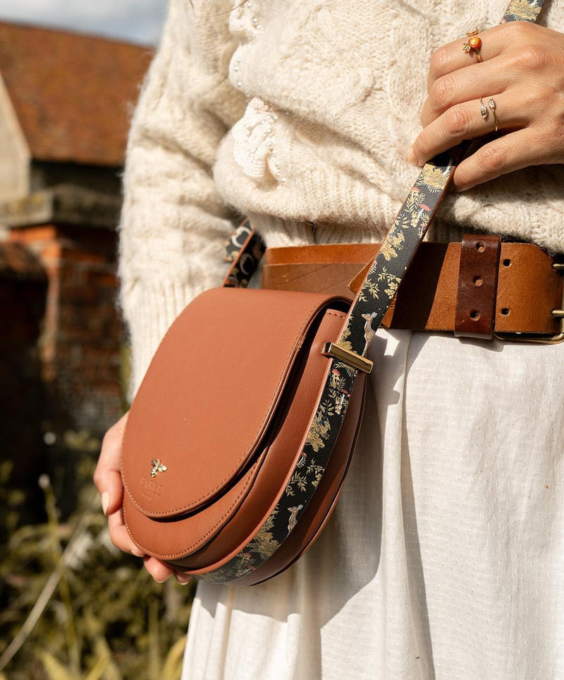 A Night's Tale Saddle Bag Tan by Fable England