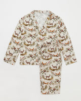 A Night's Tale Woodland Pyjamas Crystal Grey by Fable England