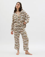 A Night's Tale Woodland Pyjamas Crystal Grey by Fable England