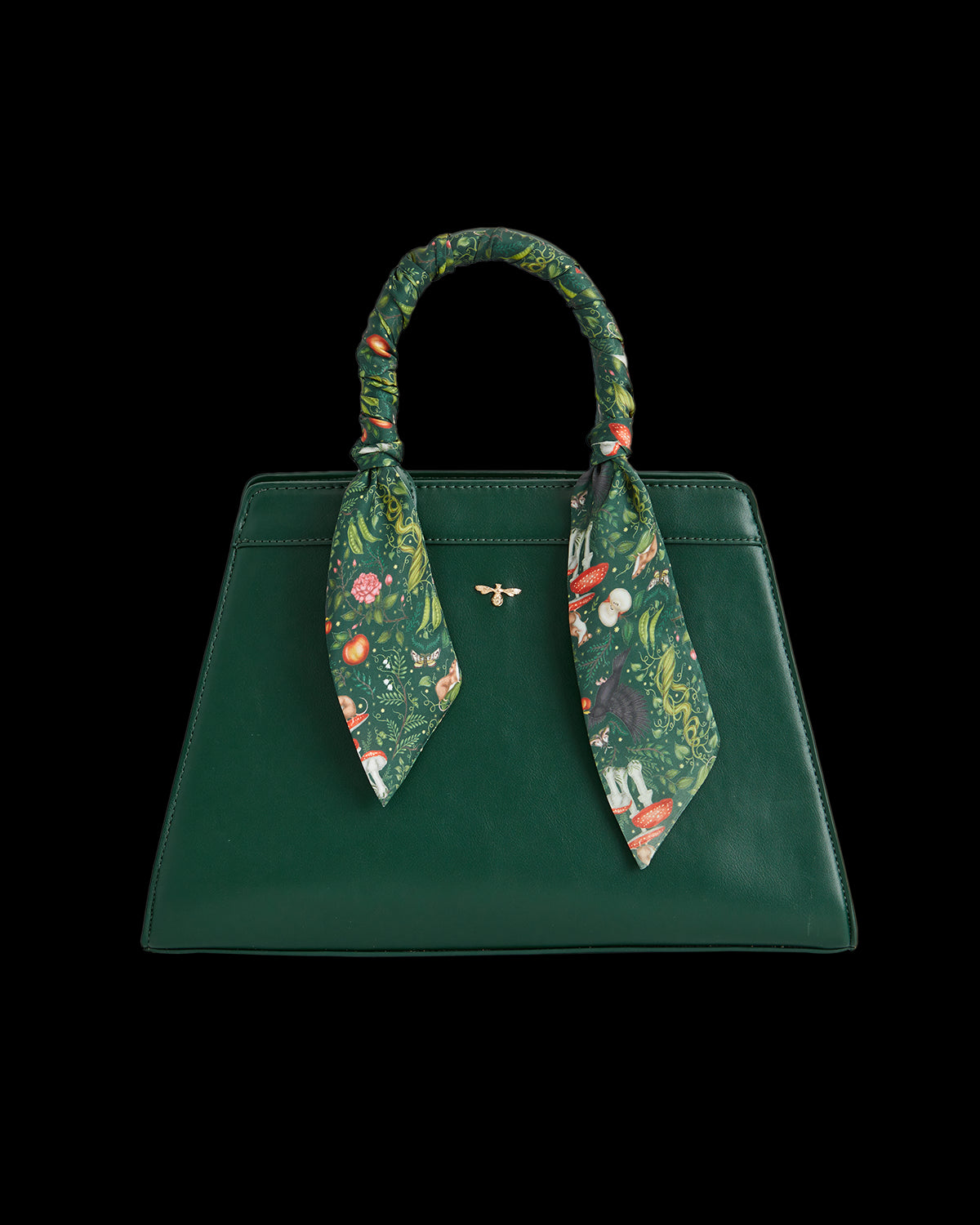 FABLE キャサリン・ロウ×フェイブル イントゥザウッズ トート Into The Woods Vegan Leather Tote Bag | Forest Green | Fable