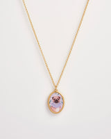 Catherine Rowe Pet Portraits Pug Pendant Short Necklace
