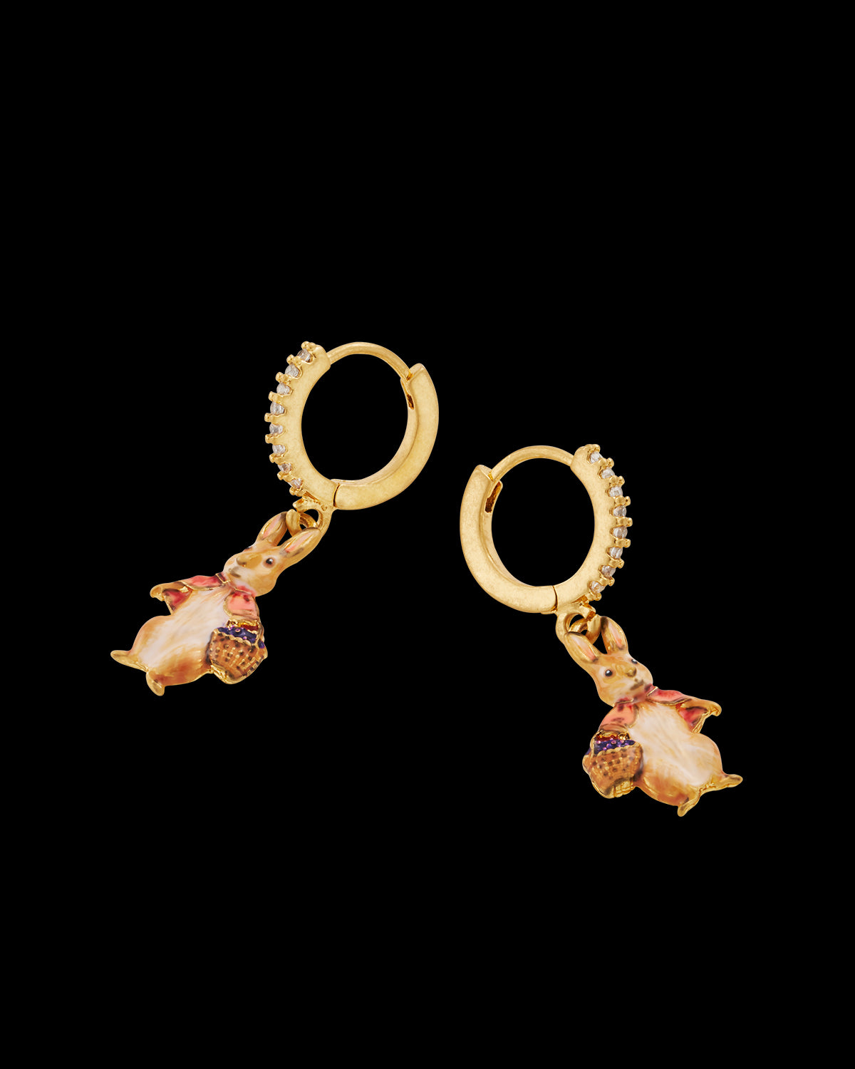 Pendientes Cotton Tail Falbe England x Peter Rabbit
