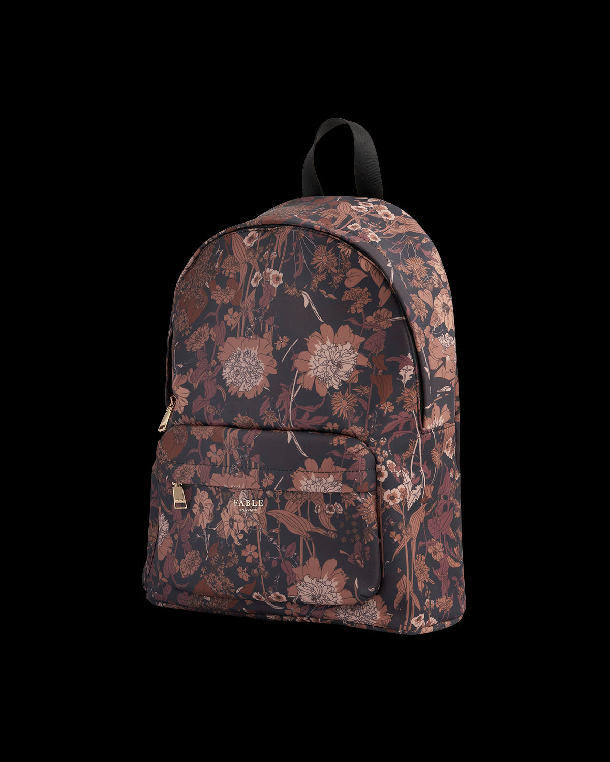 Mochila Deco Blooms Negra