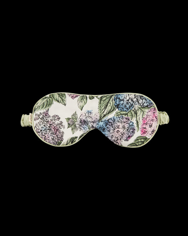 Hydrangea Ivory Sleep Mask