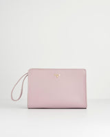 Meadow Creatures Lilac Wristlet Pouch